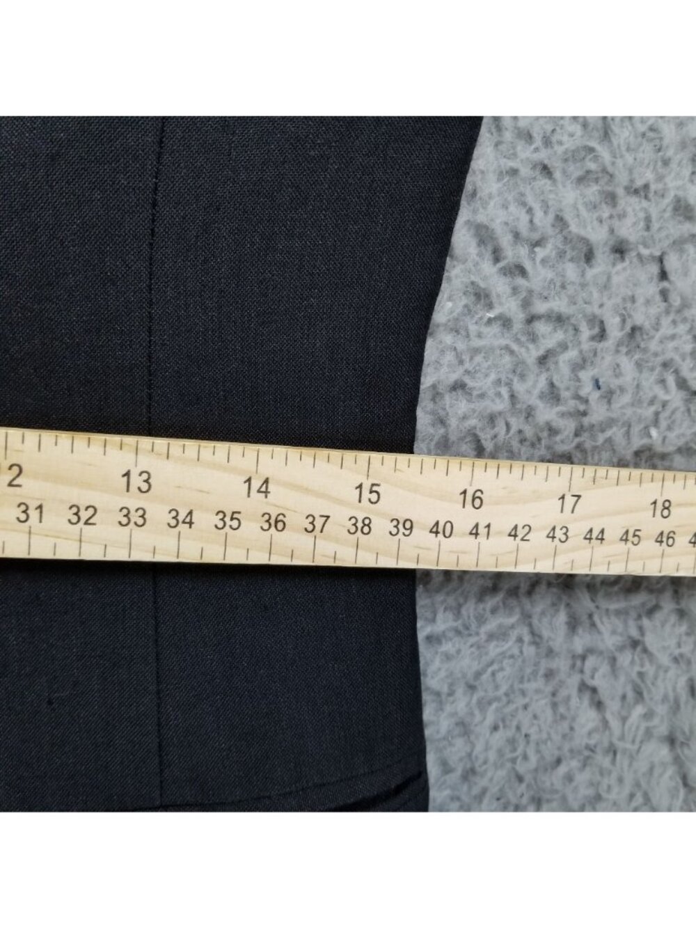 Tahari Dress Womens 8 Black Sleeveless Academia Linen Blend Sheath *Read* - Picture 10 of 12